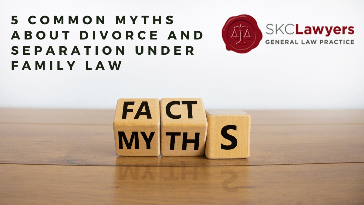 Common Myths About Divorce and Separation Under Family Law in QLD