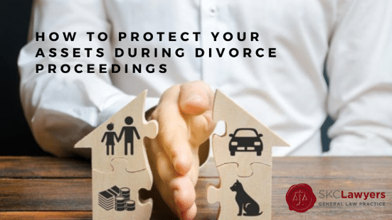 How are assets split in a divorce